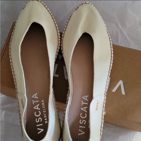 VISCATA Rascassa Flat Canvas Espadrilles, New in box 9.5/40 - Picture 3 of 7